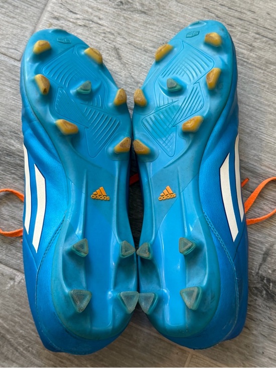 Adidas F5 TRX FG Soccer Cleats Men\'s size 9.5. Blue/Orange
Great Condition main image 8